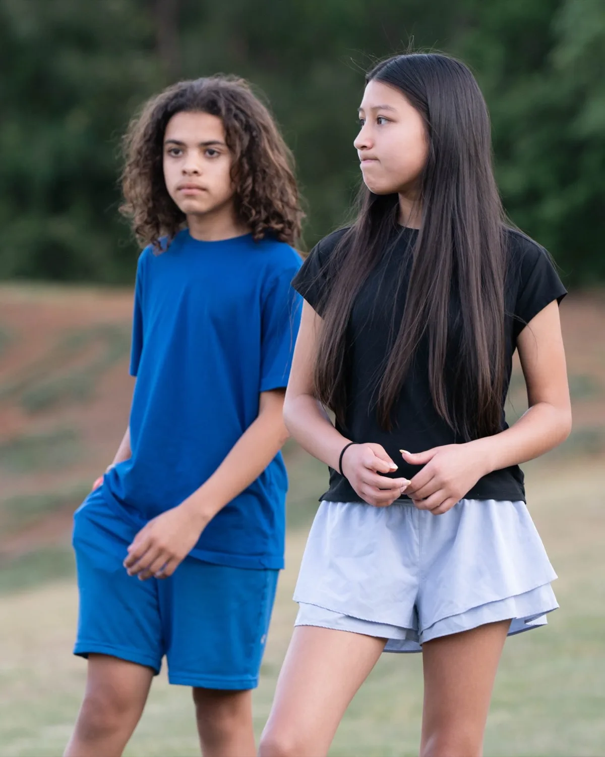 Two Victory Youth students
